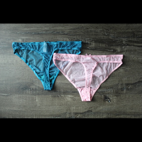 Swiss Dot Thong Panties-BRAND NEW and NEVER WORN - Picture 2 of 2